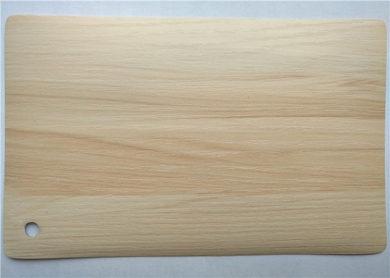 Modelo de madera decorativo 0.6m m del Mdf de Matte Pvc Foil Laminated On