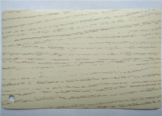 Modelo de madera decorativo 0.6m m del Mdf de Matte Pvc Foil Laminated On