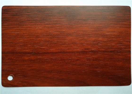 Modelo de madera decorativo 0.6m m del Mdf de Matte Pvc Foil Laminated On