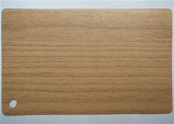 Rollo del vinilo de Matte Pvc Wood Grain Surface adhesivo para el MDF formado