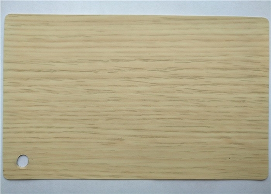 Película decorativa del PVC del mármol de madera del modelo para el embalaje del cartón del rollo de la laminación del MDF