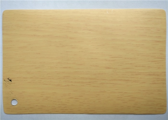 Película decorativa del PVC del mármol de madera del modelo para el embalaje del cartón del rollo de la laminación del MDF