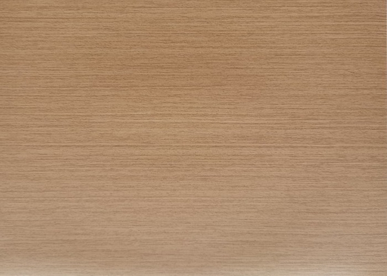 Grabación en relieve impermeable de la textura del grano de madera de la decoración de los muebles de la hoja de la membrana del PVC
