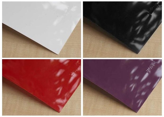 Películas de muebles de PVC de alto brillo para decoración de puertas de gabinetes