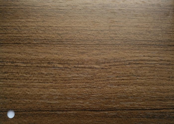 Hoja de oro de la membrana del PVC del grano de madera de roble para la superficie 0.35M M de las puertas