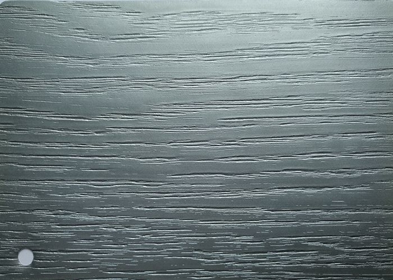 Película de madera tridimensional del Pvc del grano para la decoración superficial interior