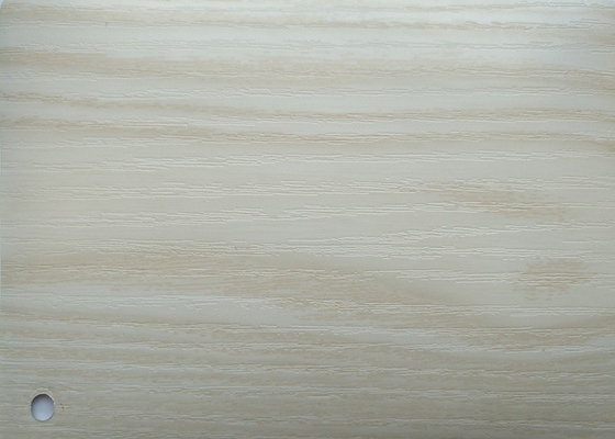 Película decorativa del Pvc de la membrana para el grano de madera de los colores claros de la superficie de los muebles
