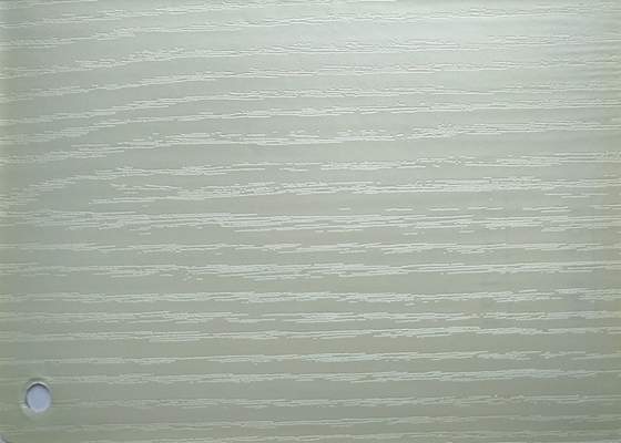 Película decorativa grabada en relieve efecto madera del PVC para la anchura 1260m m de la laminación