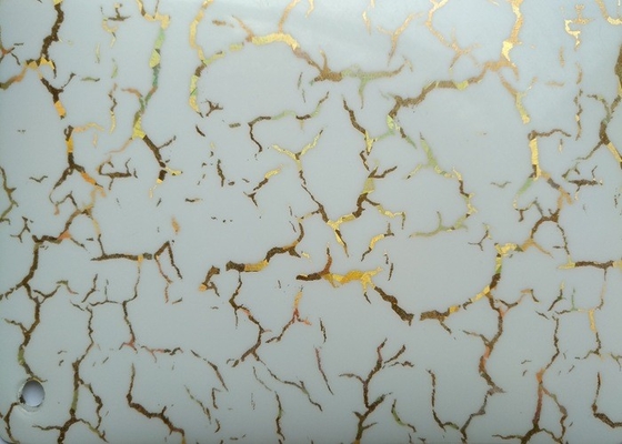Película decorativa impresa alto brillo incombustible del PVC para la superficie de la laminación
