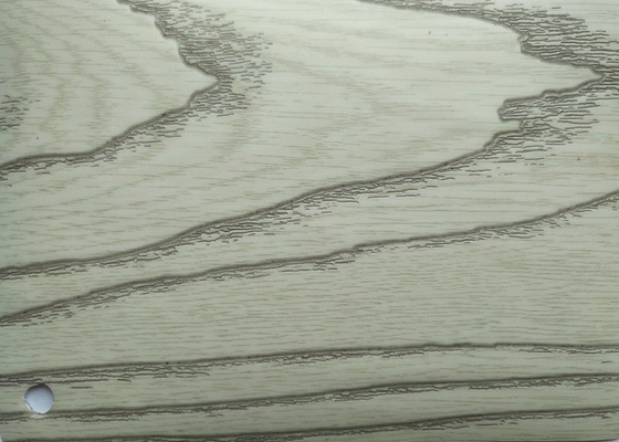 Película decorativa de madera mate del PVC de la textura para la laminación de la superficie de los muebles