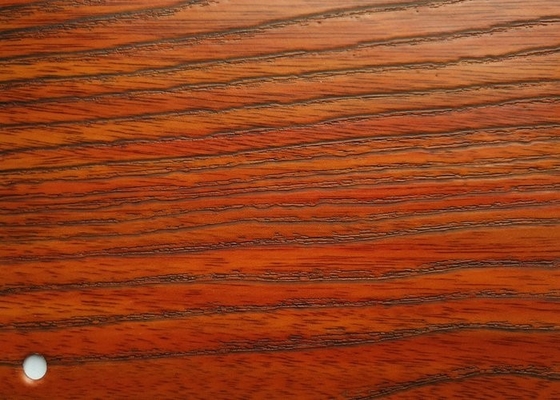 Película decorativa de madera mate del PVC de la textura para la laminación de la superficie de los muebles
