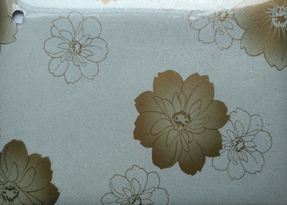 La flor brillante imprimió a los proveedores autos-adhesivo de la película del Pvc para la puerta de gabinete