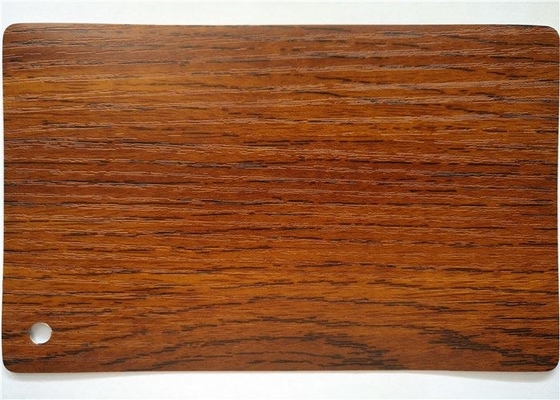 Nuez auta-adhesivo de la hoja del grano de madera del PVC de la laminación de madera