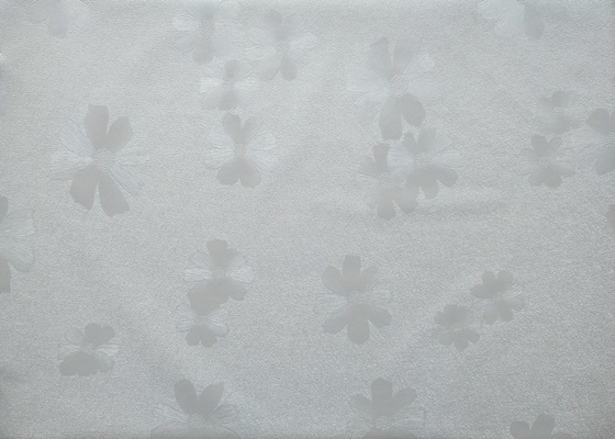 Papel pintado auto-adhesivo del Pvc de la prenda impermeable para la sala de reunión del vinilo de la cocina blanca