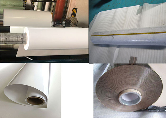 Lámina de PVC presionada membrana blanca para los muebles