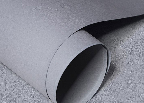 Hoja laminada del Pvc de la textura del cemento para el efecto del techo 3D de la madera contrachapada