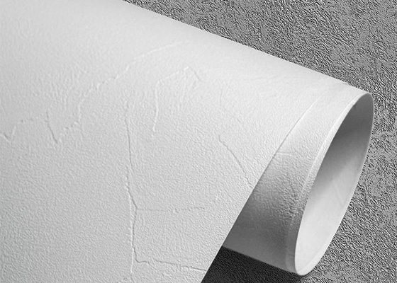 Hoja laminada decorativa del Pvc de la textura del cemento para el cuarto de baño de la pared