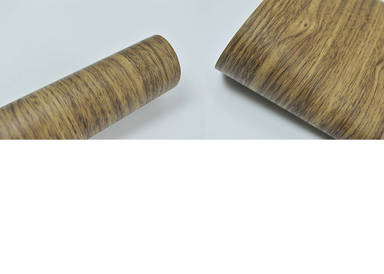 Hoja decorativa de la membrana del Pvc para el grano de madera de los muebles del tablero del MDF