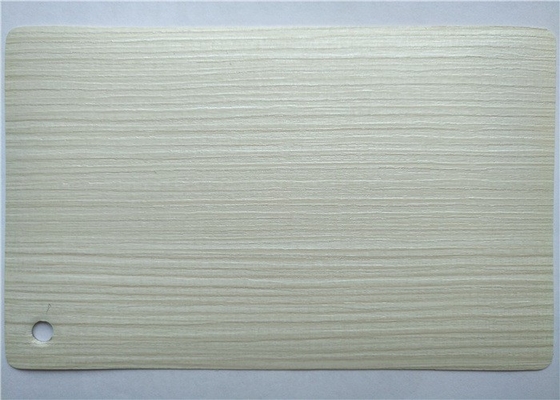 El laminar de madera de la película de la hoja de la membrana del Pvc 3d del grano blanco
