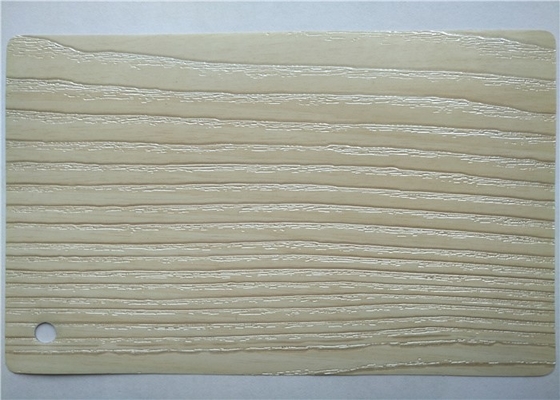 Las puertas de armario de cocina blancas de la hoja de la membrana del PVC 3D profundamente grabaron en relieve