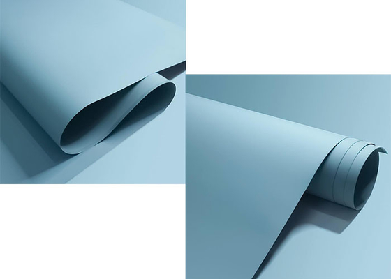 Rasguño anti interior del color sólido de los muebles estupendos de Matte Pvc Membrane Foil For