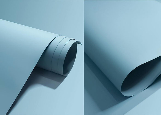 Rasguño anti interior del color sólido de los muebles estupendos de Matte Pvc Membrane Foil For