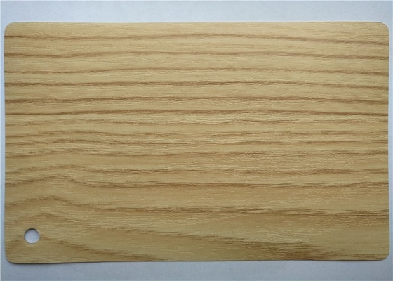 La hoja decorativa del PVC de la prensa del vacío para los armarios de cocina cubrió la madera
