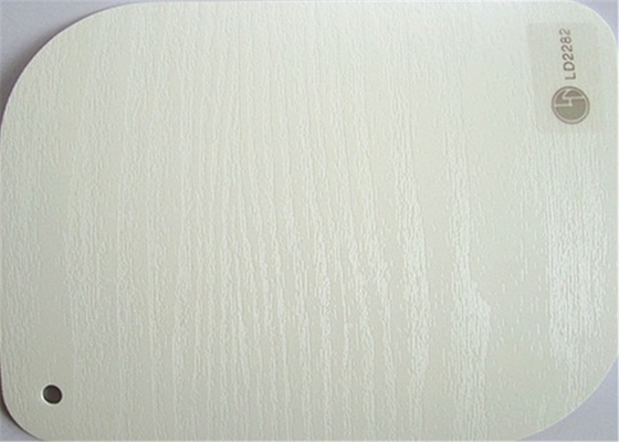 Laminación Matte Embossed White adhesivo de la película del Pvc del Mdf de las fachadas
