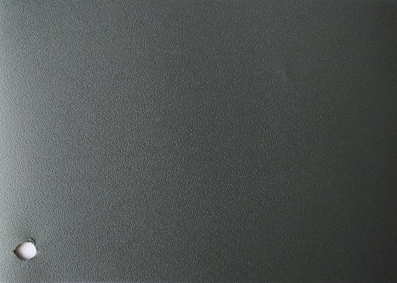 La hoja negra de los muebles del PVC de Matte Finish del color rasguña resistente