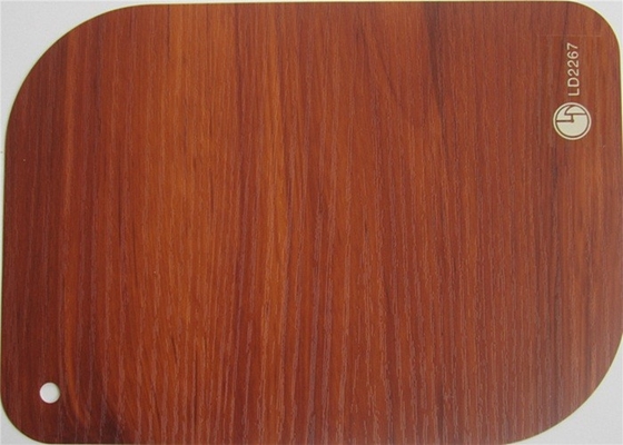 Rollo en embalaje flexible decorativo del perfil los 500m de Aluminmum de las puertas del PVC de WPC