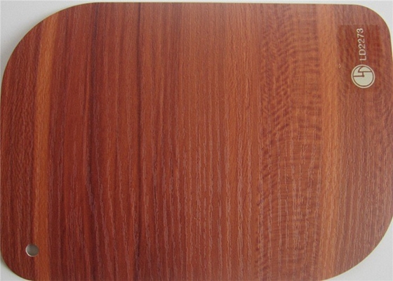 Embalaje de madera de la superficie de los muebles del grano de 4 Mil Pvc Interior Film Vinyl