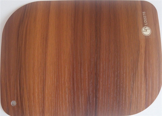 Decoración de madera 0.3m m del diseño de la película de la membrana del Pvc de los muebles 0.4m m