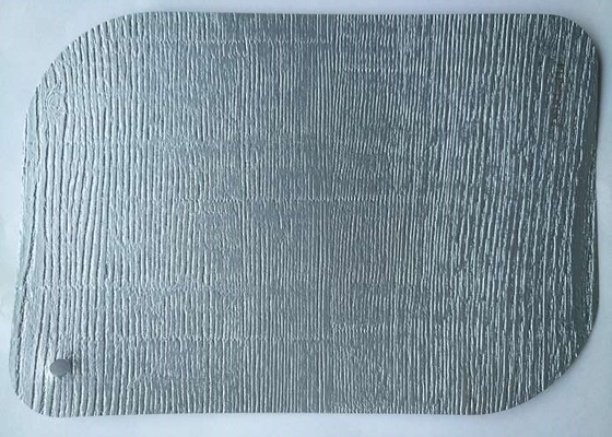Hoja de la membrana del PVC de los muebles para el blanco sólido de las puertas de gabinete del MDF