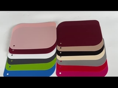 Película de gabinete de PVC gris claro de alto brillo para prensado de membrana de vacío