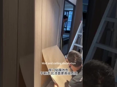 Película decorativa de PVC autoadhesiva para paredes y techos, decoración de puertas